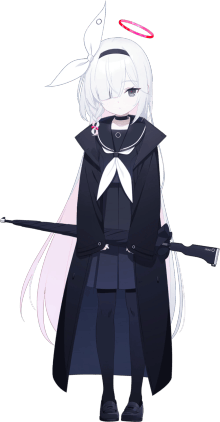 This is the Avatar Image for the Arona (clean) / GSC President (Blue Archive) (VA: Kohara Konomi) AI Voice and Text to Speech Generator